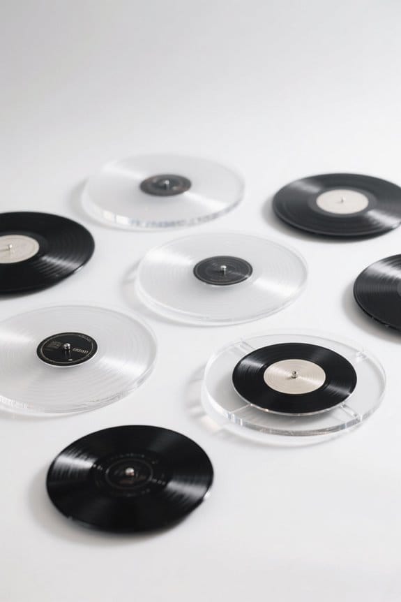acrylic platters for turntables