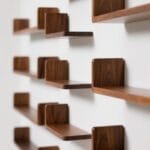 elegant and functional shelves