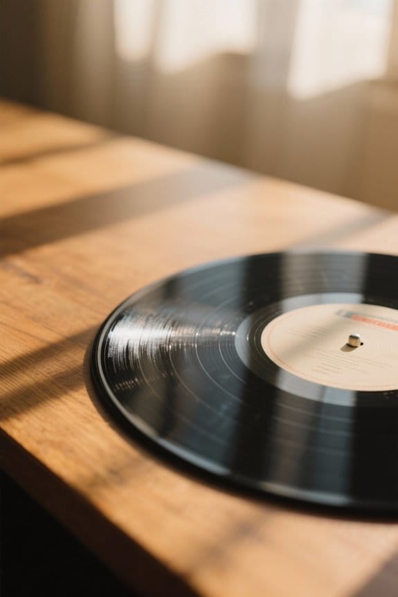 flawless vinyl record condition