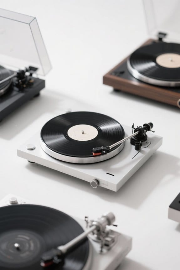 modern audiophile record players
