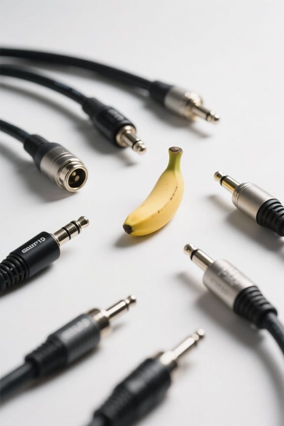 quality banana plug cables