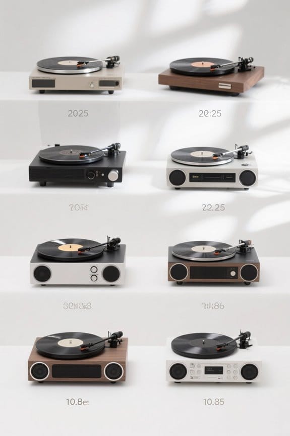 record players with speakers