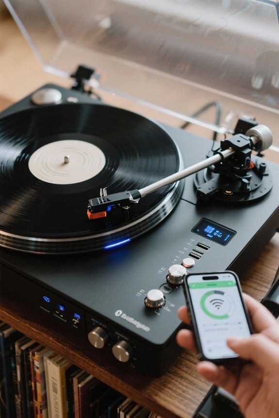 smart technology enhances turntables