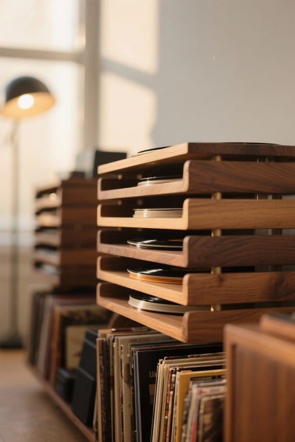 stackable record storage considerations