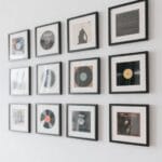 stylish vinyl album frames