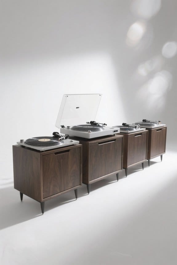 stylish vinyl collection storage