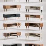 stylish vinyl record storage