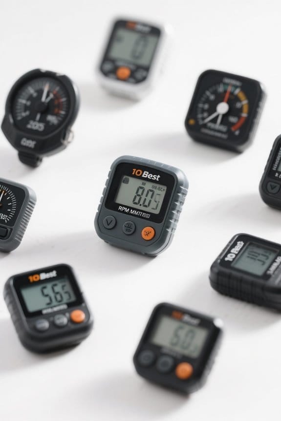 top digital rpm meters