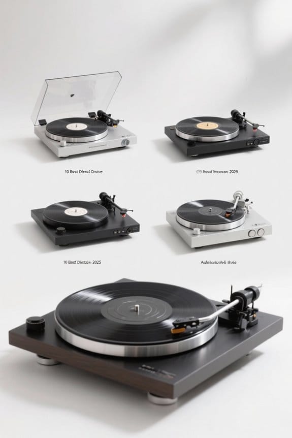 top direct drive turntables