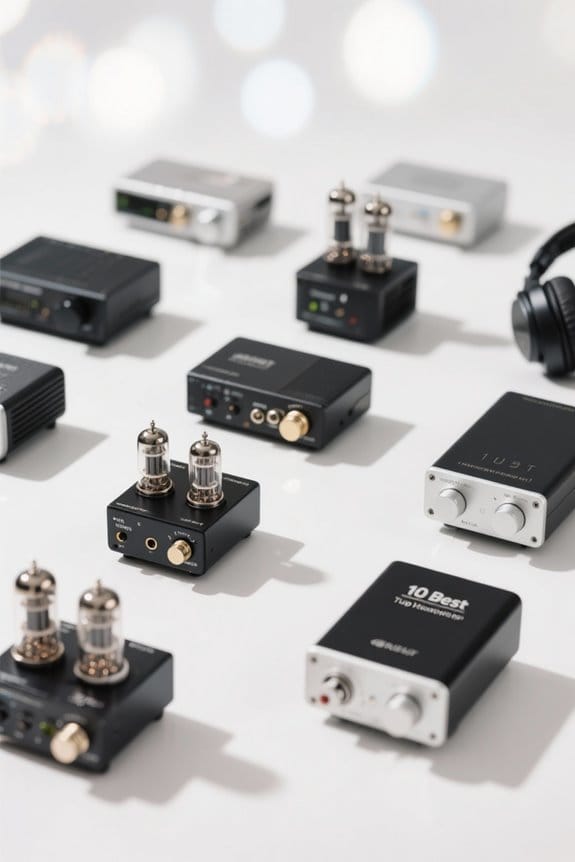 top tube headphone amps