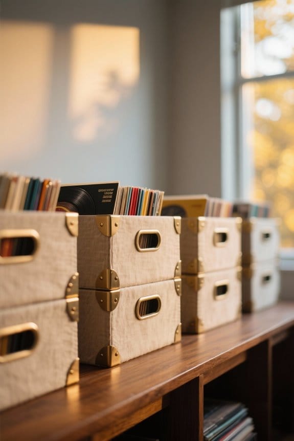 vinyl crate size and durability