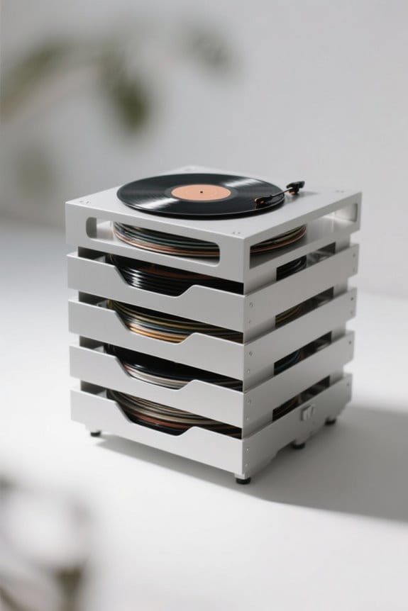 vinyl record storage solutions