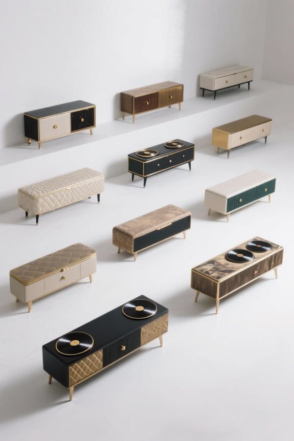 vinyl storage benches selection guide
